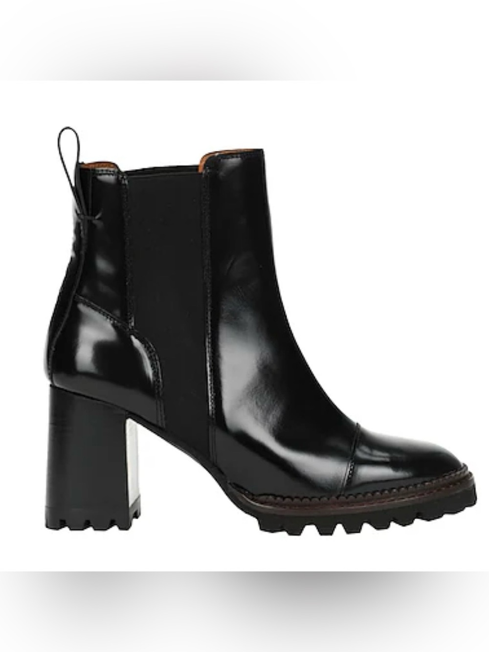 See By Chloe Mallory Ankle Boot Black